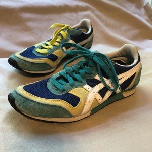 ONITSUKA Tiger Blue & Green Sneaker